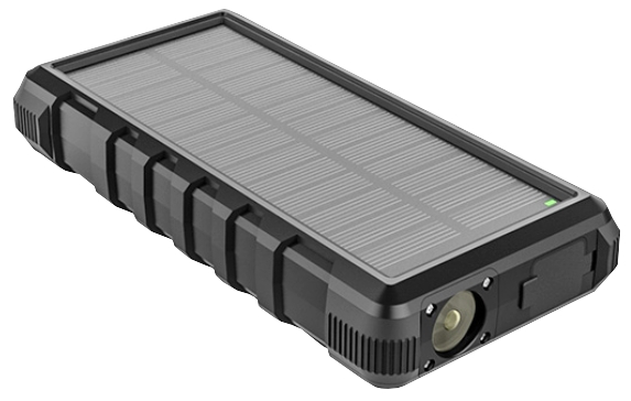 Solárna powerbanka VIKING W24W 24000mAh, QC3.0, bezdrôtové nabíjanie 