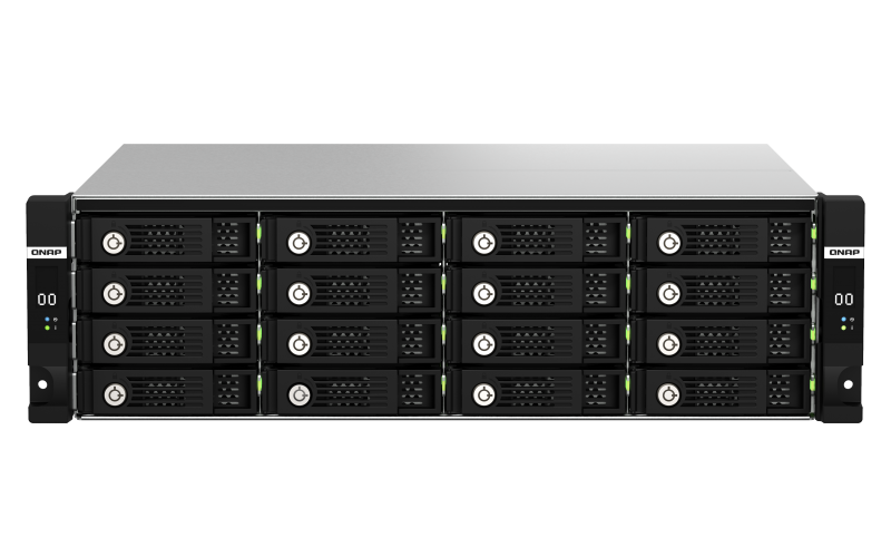 QNAP TL-R1620Sdc - 16 pozičný 3U SAS 12Gbps JBOD dual controller rozširovacia jednotka