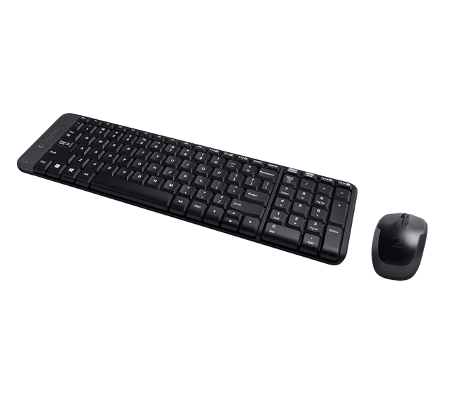 PROMO Logitech Wireless Desktop MK220, US 