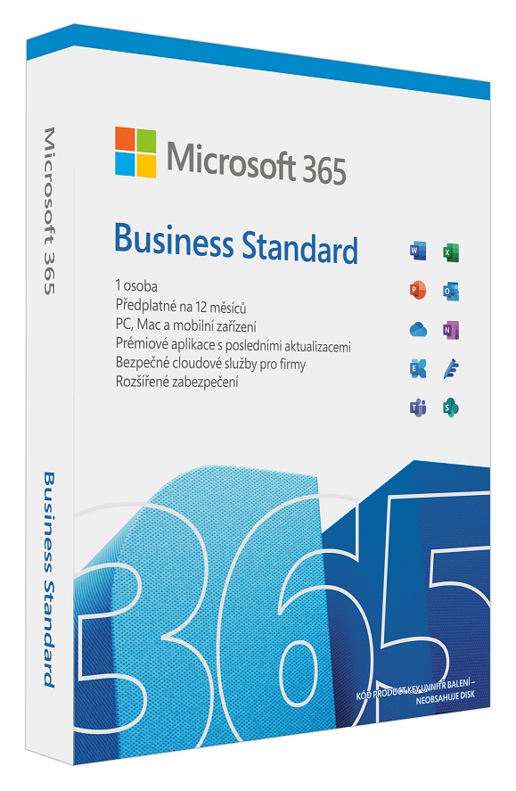 Microsoft 365 Business Standard P8 Mac/ Win Eng