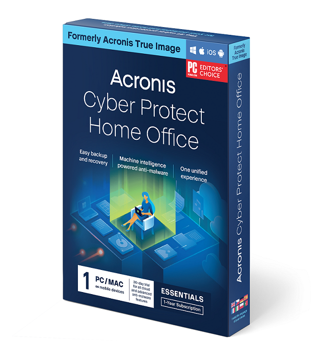Acronis True Image Essentials Subscription 1 Computer - 1 year subscription ESD