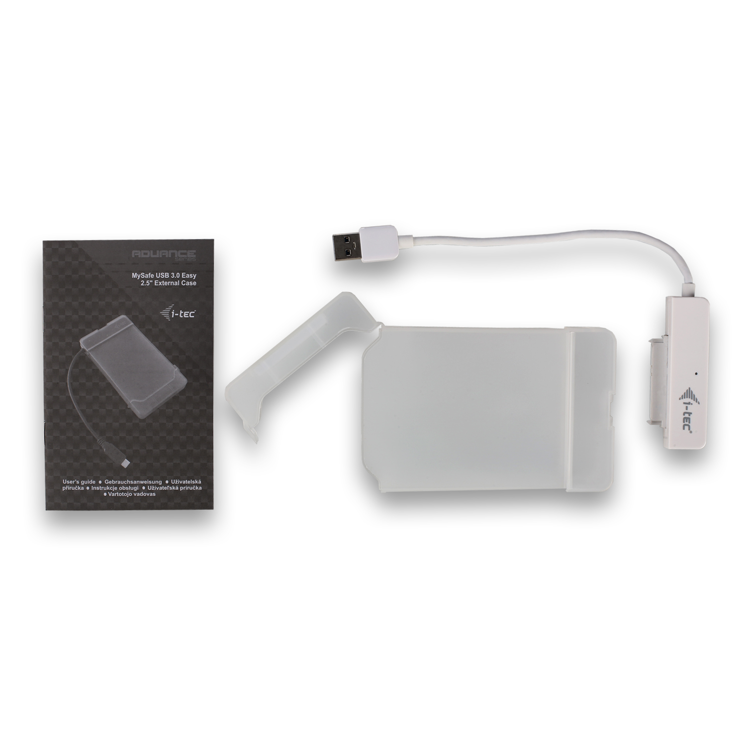 i-tec MYSAFE Easy 2, 5" USB 3.0 White 
