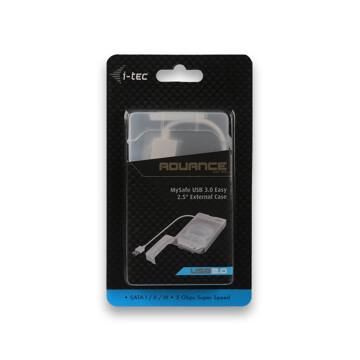 i-tec MYSAFE Easy 2, 5" USB 3.0 White 