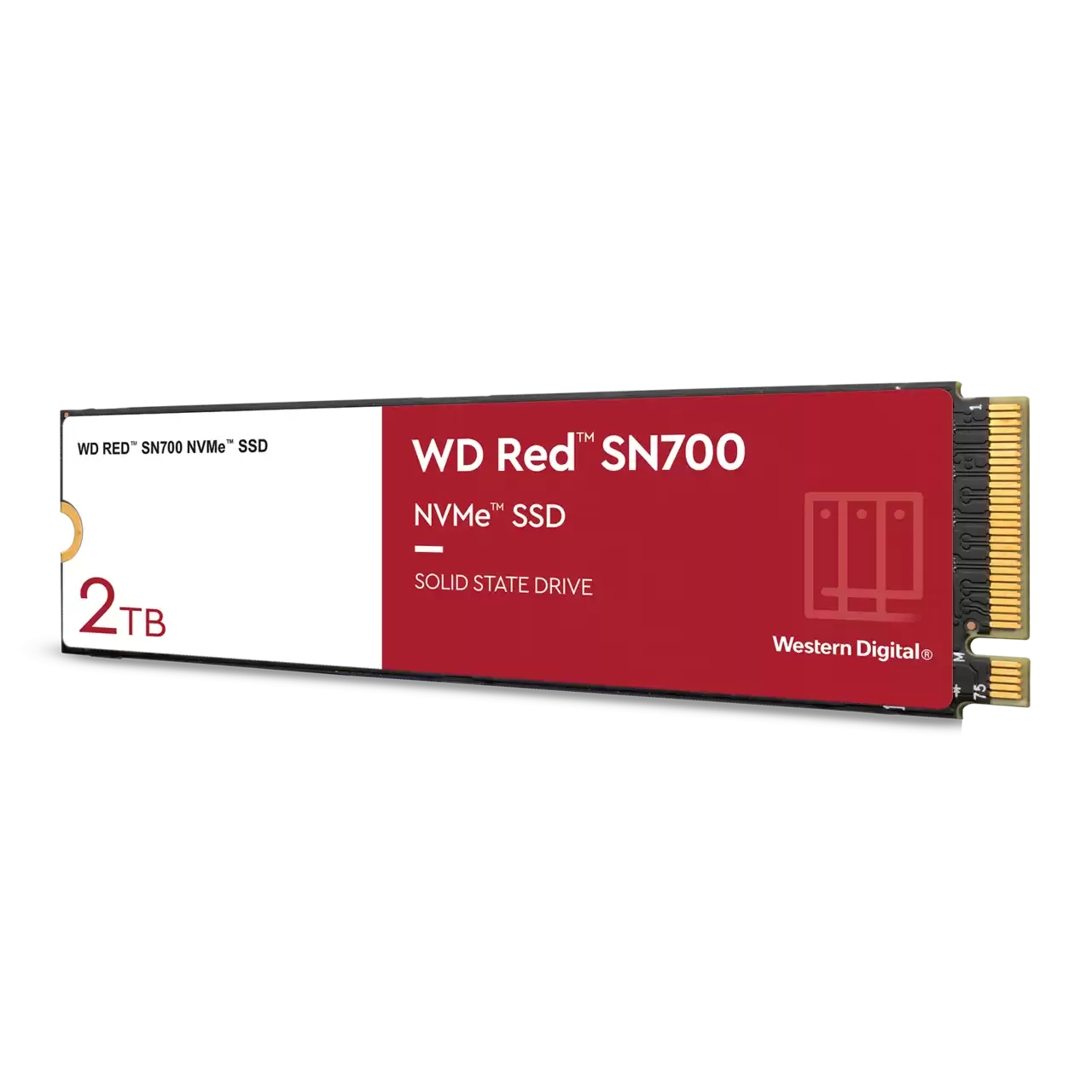 WD Red SN700 POWERED BY SANDISK/ 2TB/ SSD/ M.2 NVMe/ Heatsink/ 5R 
