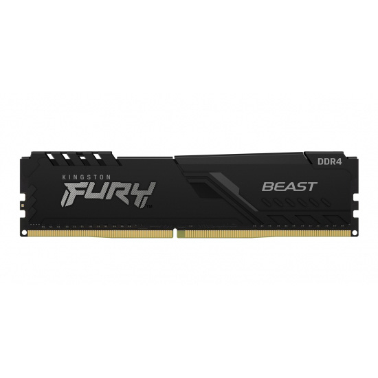Kingston FURY Beast/ DDR4/ 16GB/ 3600MHz/ CL18/ 1x16GB/ Black