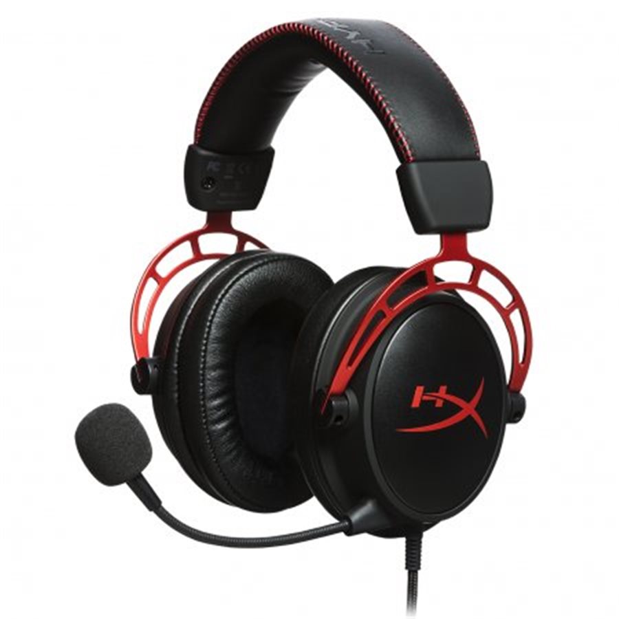 HyperX Cloud Alpha - herný headset červený