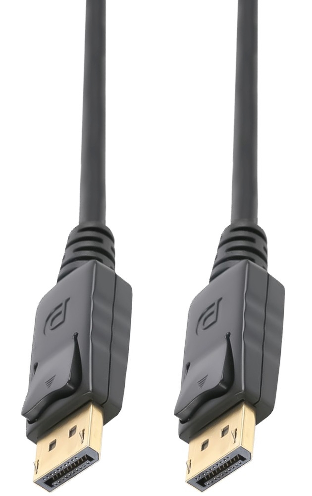 PremiumCord DisplayPort 2.0 prípojný kábel M/ M, pozlátené konektory, 1m 
