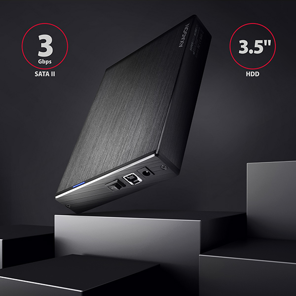 AXAGON EE35-XA3, USB 3.2 Gen 1 - SATA, 3.5" externý ALINE box 