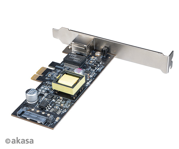 AKASA 2.5 Gigabit PCIe sieťová karta s PoE 