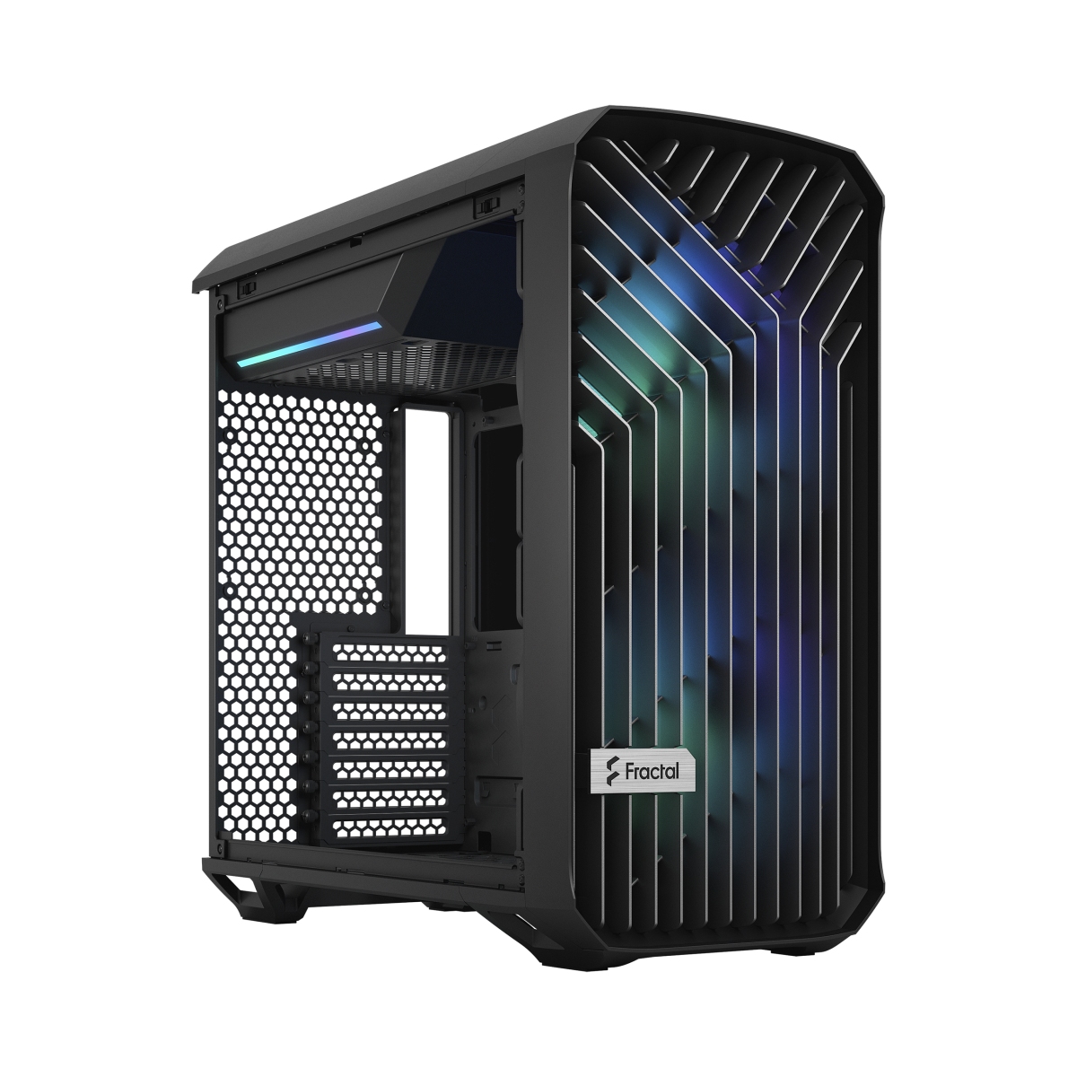 Fractal Design Torrent Compact RGB Black TG Light/ Midi Tower/ Transpar./ Čierna 