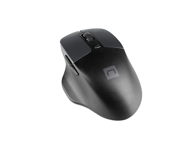 Natec optická myš BLACKBIRD 2/ 1600 DPI/ Kancelárska/ Optická/ 1 600 DPI/ Bezdrôtová USB/ Čierna 