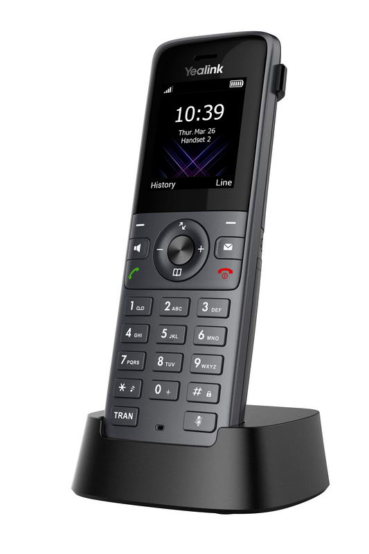 Yealink W73H IP DECT rúčka pre W70B, 1, 8"" bar.disp.