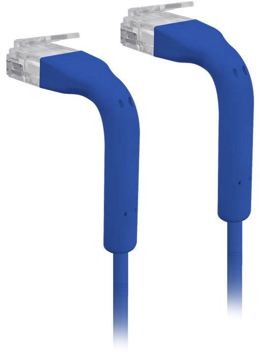 Ubiquiti U-Cable-Patch-RJ45-BL-50, UniFi Patch Kábel, 0, 1m (0, 22m s konektormi), Cat6, modrý (50ks)