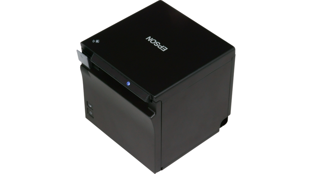 Epson TM-m50 (132): USB + Ethernet + NES + Serial, Black, PS, EÚ