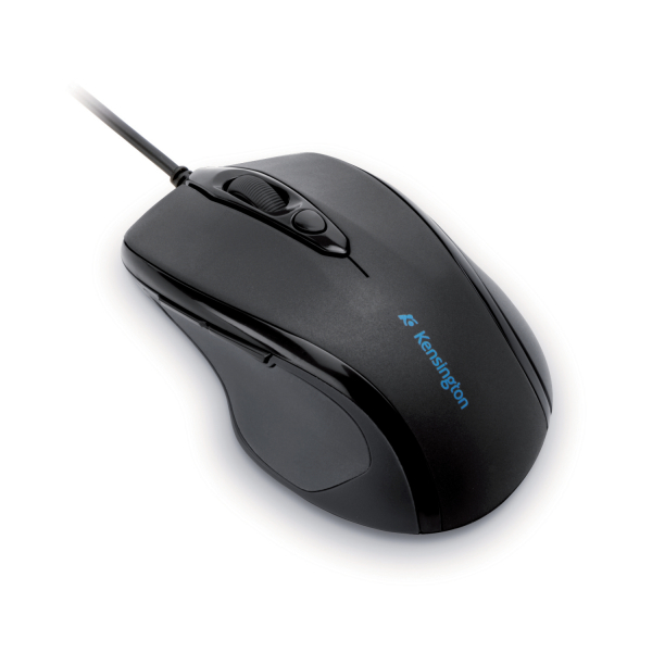 Kensington Pro Fit/ Ergonomická/ Optická/ Pre pravákov/ 1 600 DPI/ Drôtová USB/ Čierna
