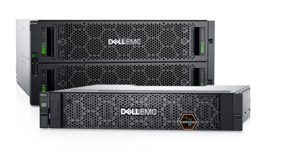 Dell storage ME5084 diskové pole 28x12TB/ 8x32GB FC/ 2200W/ 3Y/ 5U