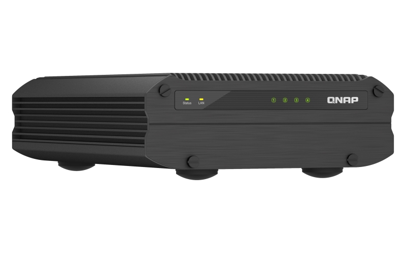 QNAP TS-i410X-8G (priemyselný NAS, 4core 3, 0 GHz, 8GB RAM, 4x2, 5" SATA, 2x10GbE, 4xUSB 3.2, 1x HDMI) 