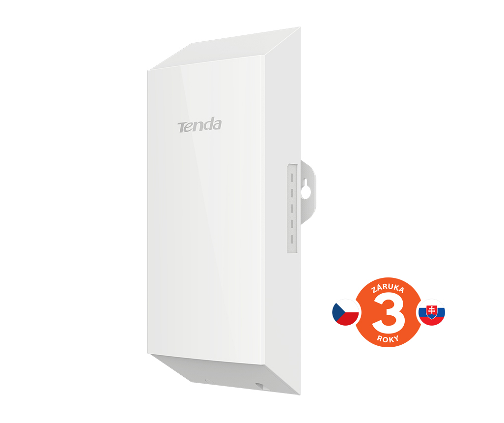 Tenda O1 Outdoor CPE 2, 4 GHz WiFi N300, 300Mb/ s, 8 dBi, IP65, pasívna PoE výhybka + adaptér