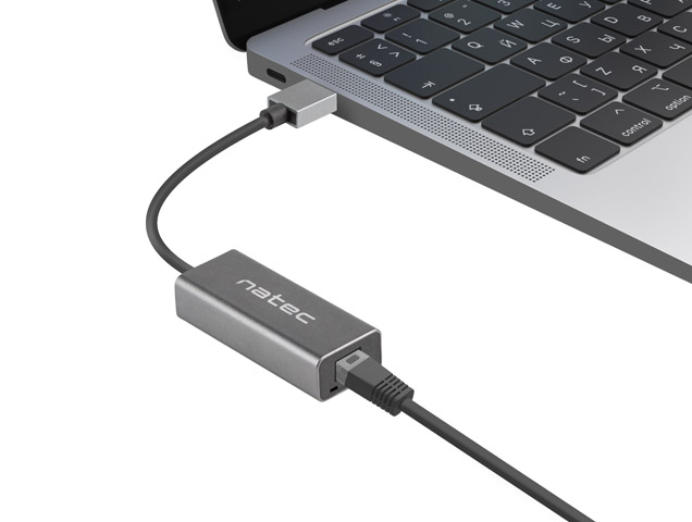 NATEC CRICKET externý Ethernet sieťová karta USB 3.0 1X RJ45 1GB kábel 