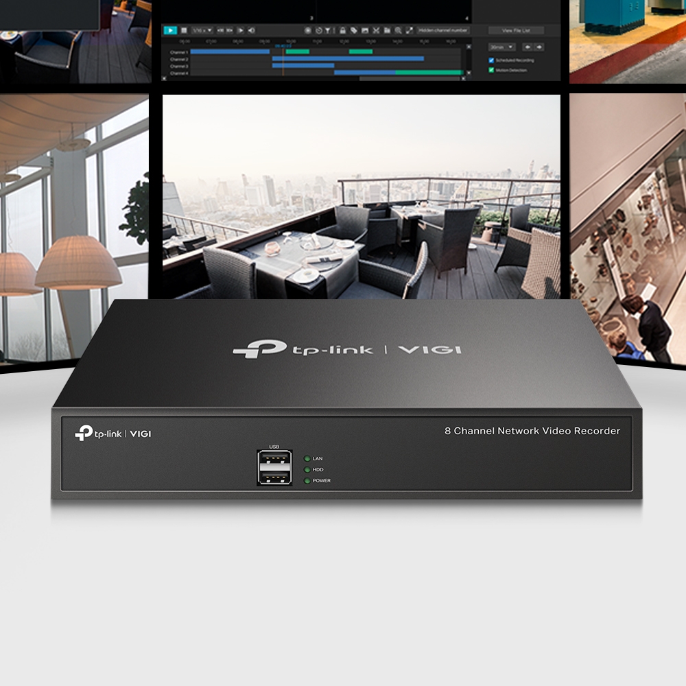 VIGI NVR1008H 8 Channel Network Video Recorder 
