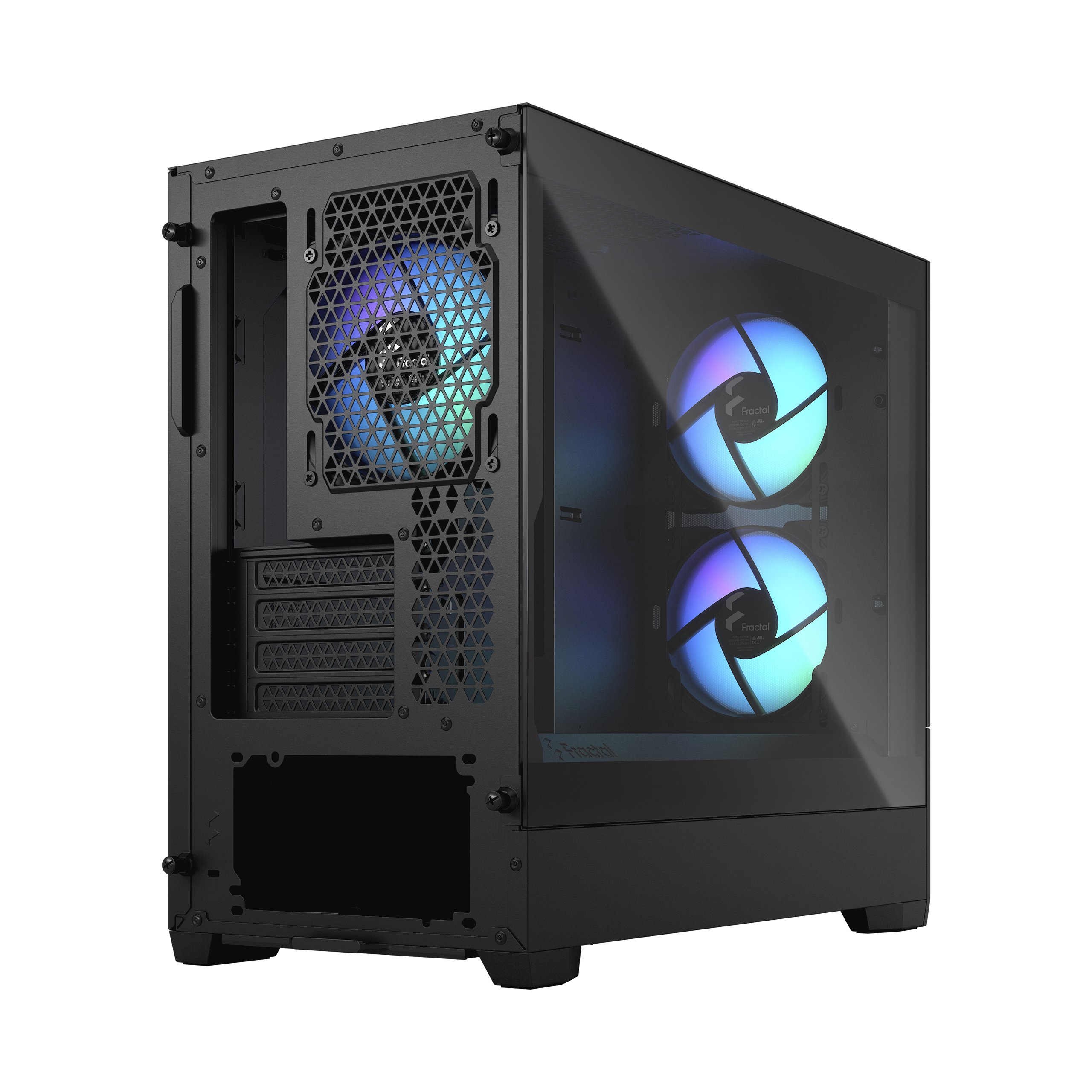 Fractal Design Pop Mini Air RGB Black TG Clear Tint/ Micro Tower/ Transpar./ Čierna 