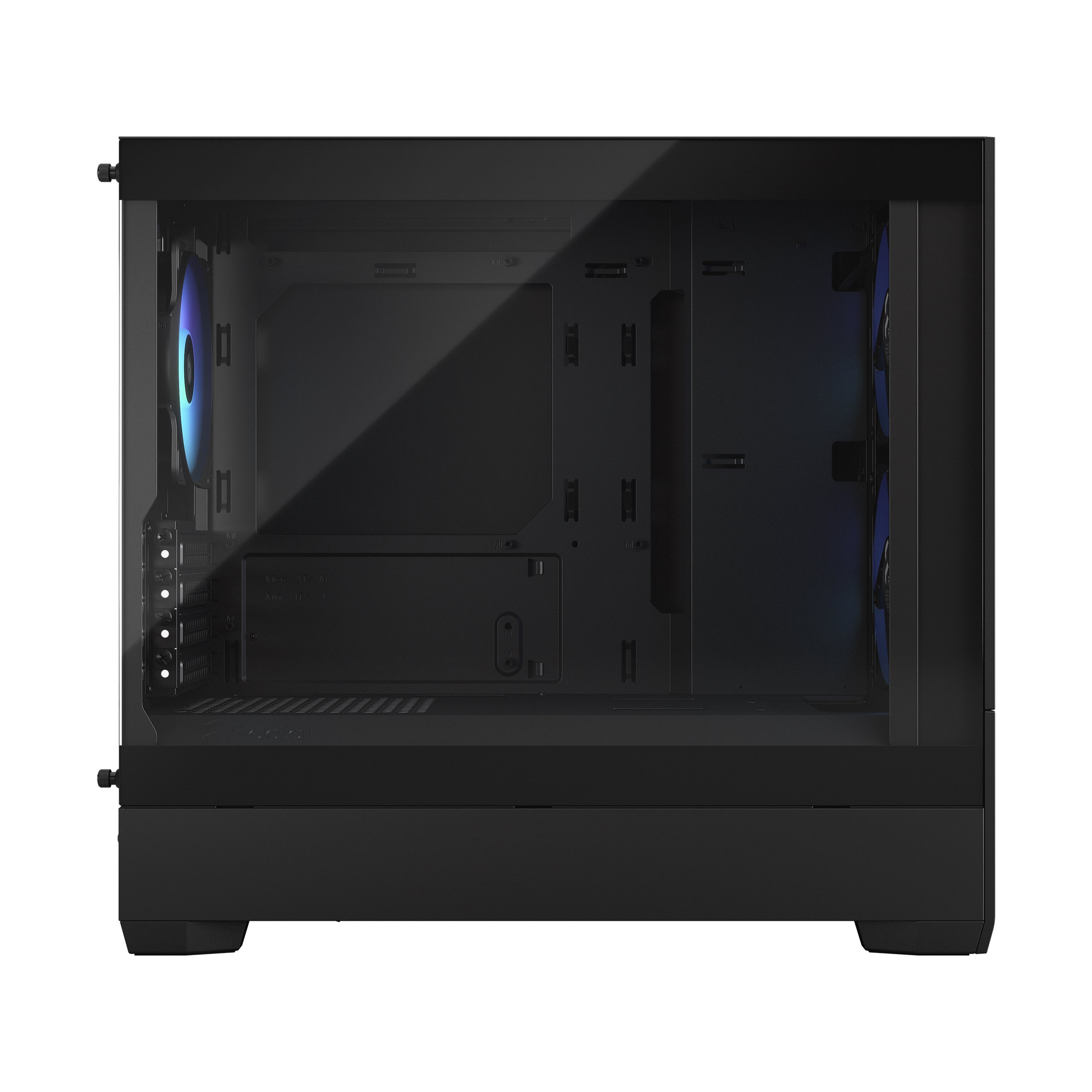 Fractal Design Pop Mini Air RGB Black TG Clear Tint/ Micro Tower/ Transpar./ Čierna 
