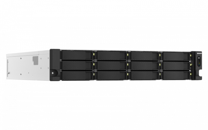 QNAP TS-h1887XU-RP-E2336-32G (Xeon 4, 8GHz, ZFS, 32GB ECC RAM, 12x 3, 5" + 6x2, 5", 2x 2, 5GbE, 2x10GbE) 