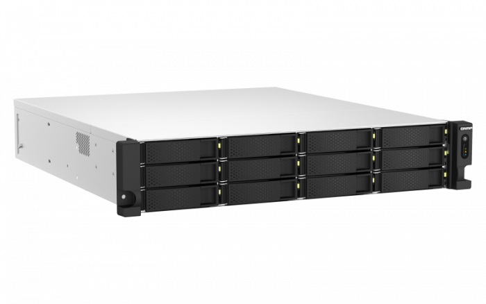 QNAP TS-h1887XU-RP-E2336-32G (Xeon 4, 8GHz, ZFS, 32GB ECC RAM, 12x 3, 5" + 6x2, 5", 2x 2, 5GbE, 2x10GbE) 