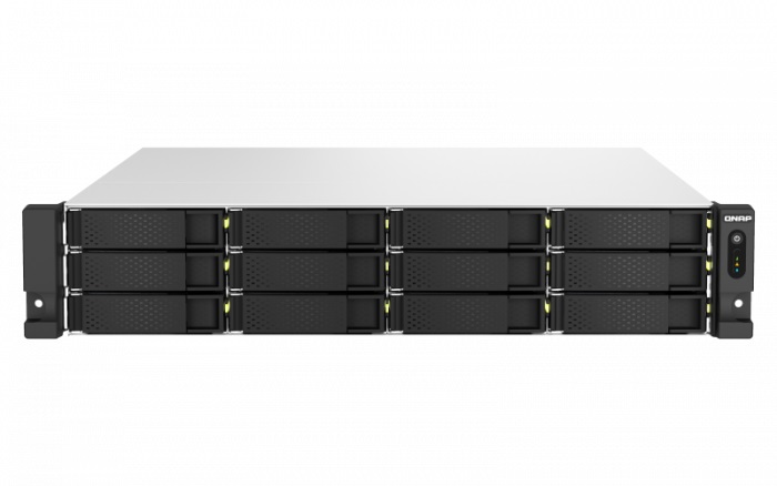 QNAP TS-h1887XU-RP-E2336-32G (Xeon 4, 8GHz, ZFS, 32GB ECC RAM, 12x 3, 5