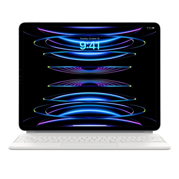 Magic Keyboard pre 13" iPad Air (M2) -UA-White 