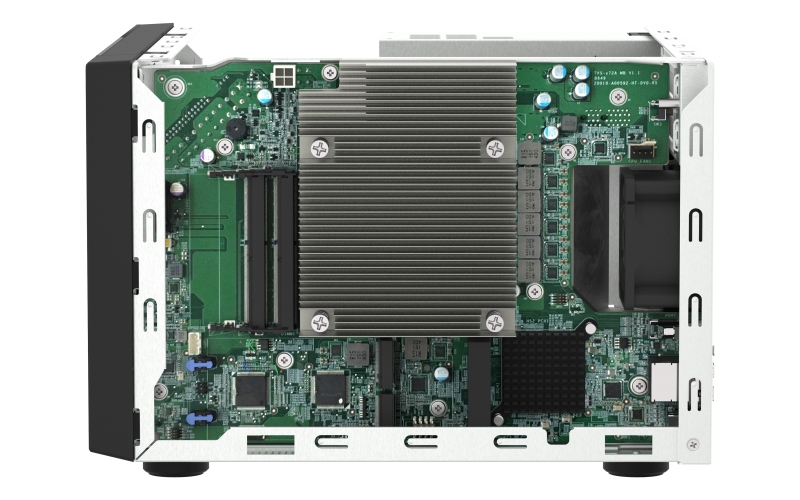 QNAP TVS-h874-i5-32G (6core 4, 4GHz, ZFS, 32GB RAM, 8x SATA, 2x M.2 NVMe, 2x PCIe, 2x 2, 5GbE, HDMI) 