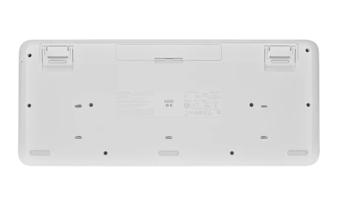 Logitech K650/ Bezdrôtová USB + Bluetooth/ CZ- SK layout/ Šedá 