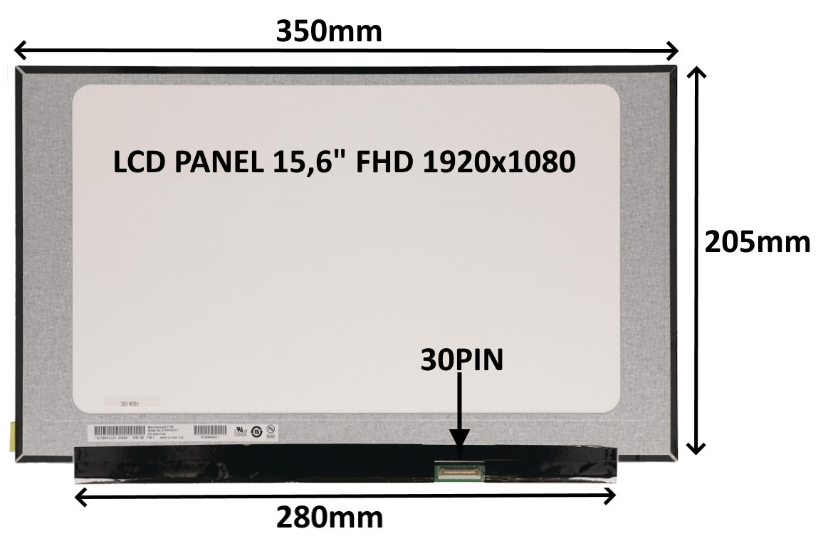 LCD PANEL 15, 6