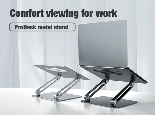 Nillkin ProDesk Adjustable Laptop Stand Grey 