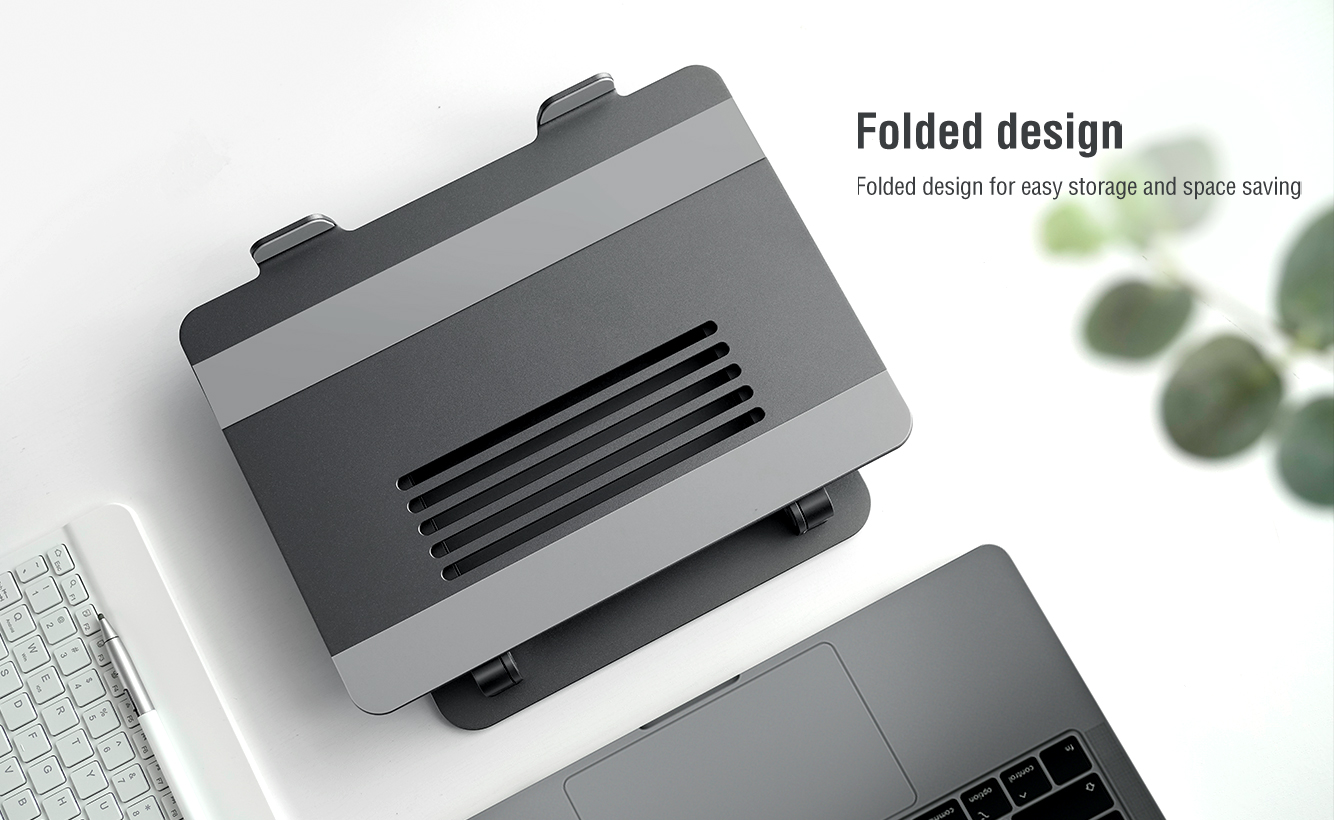 Nillkin ProDesk Adjustable Laptop Stand Grey 