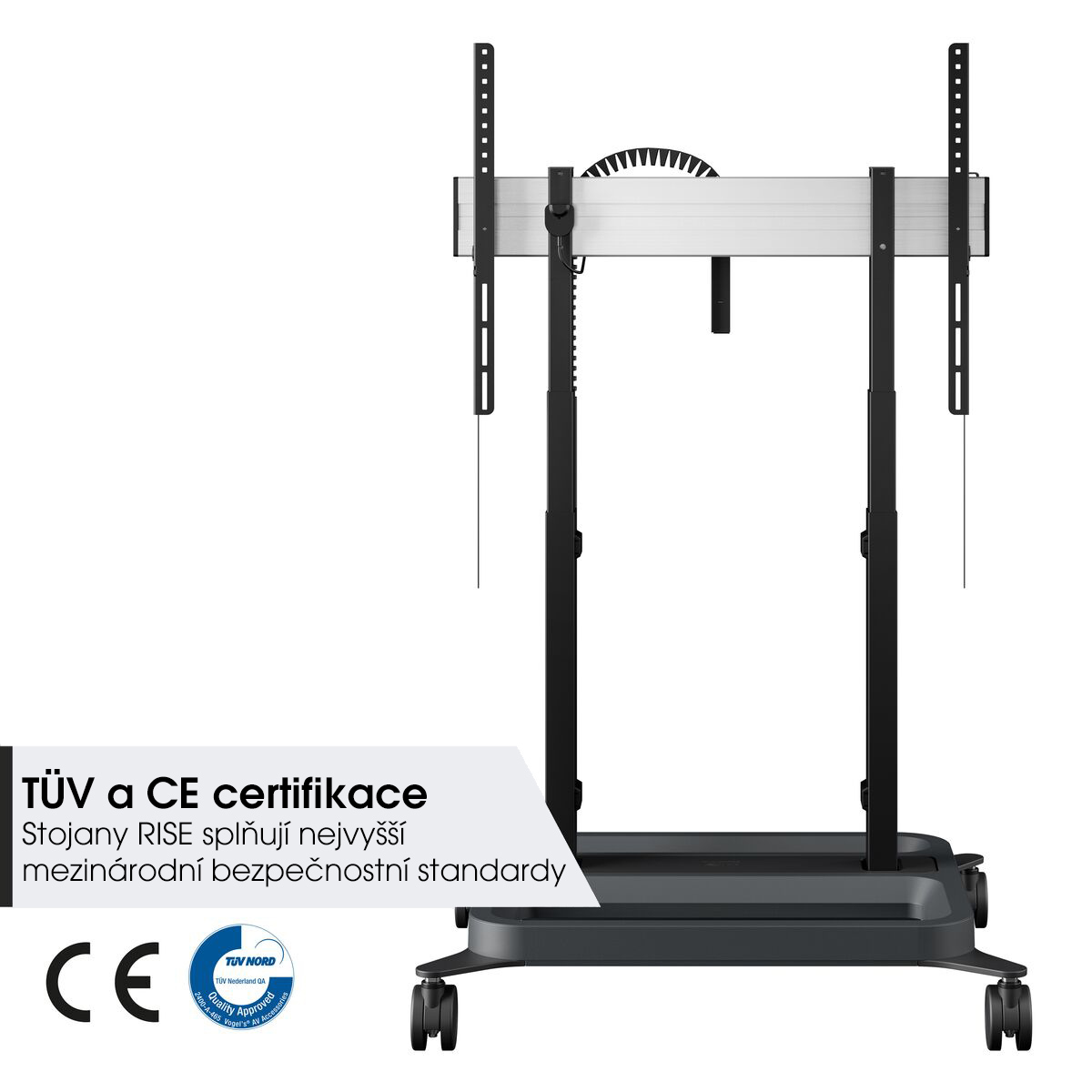 Vogel"s RISE 5205 pojazdný podlahový lift 98", dvojitý, 887-1867 mm 