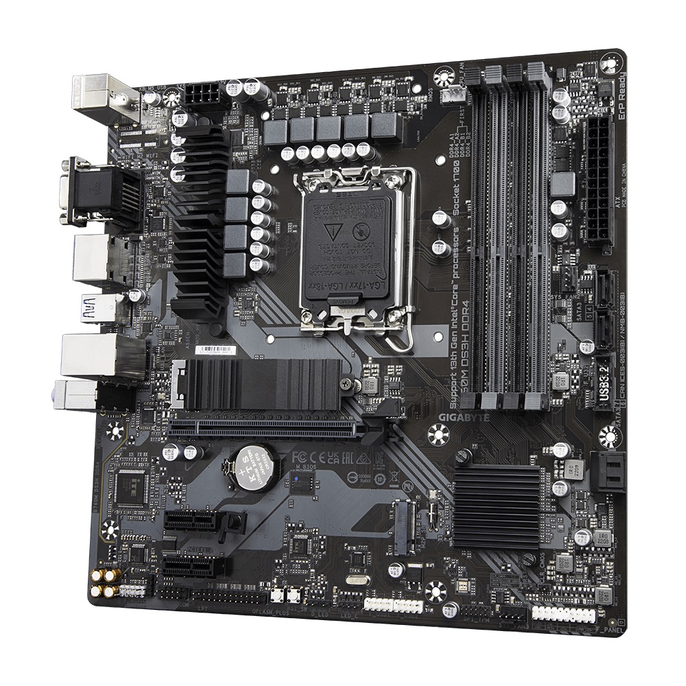 GIGABYTE B760M DS3H DDR4/ LGA 1700/ mATX 