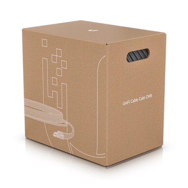 Ubiquiti U-Cable-C6-CMR - UniFi Cable CAT6, CMR, 23 AWG, 305m 