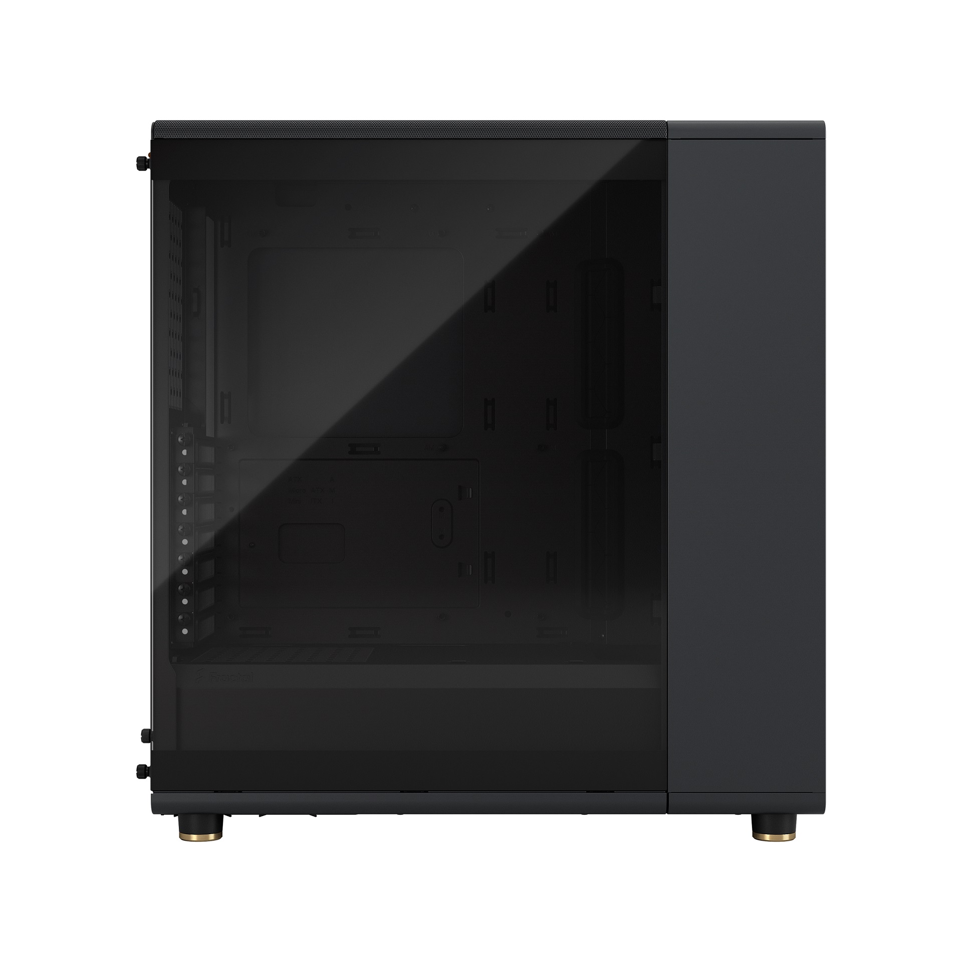 Fractal Design North Charcoal Black TG Light Tint/ Midi Tower/ Transpar./ Čierna 