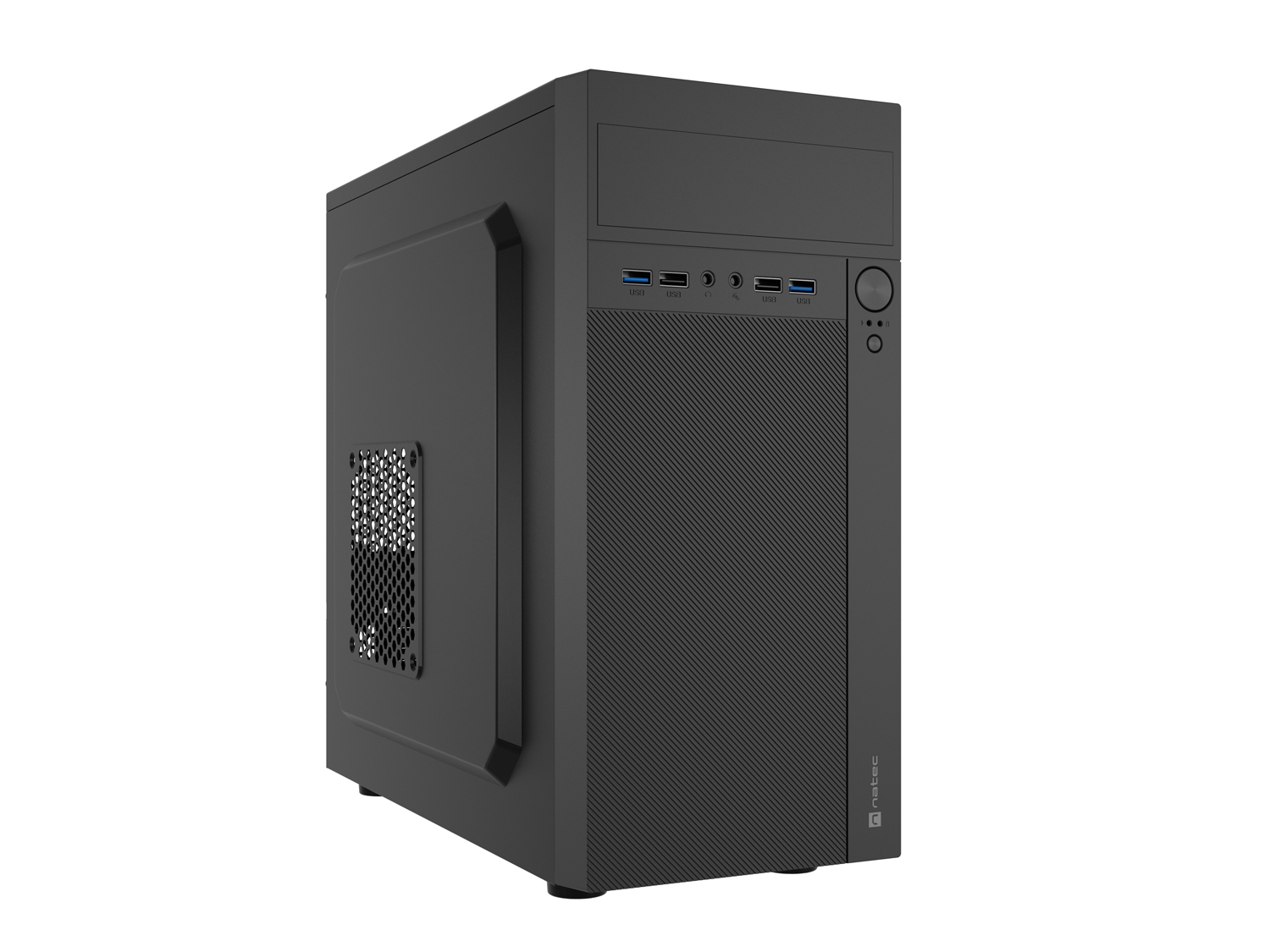 PC skriňa Natec HELIX/ Micro Tower/ Čierna