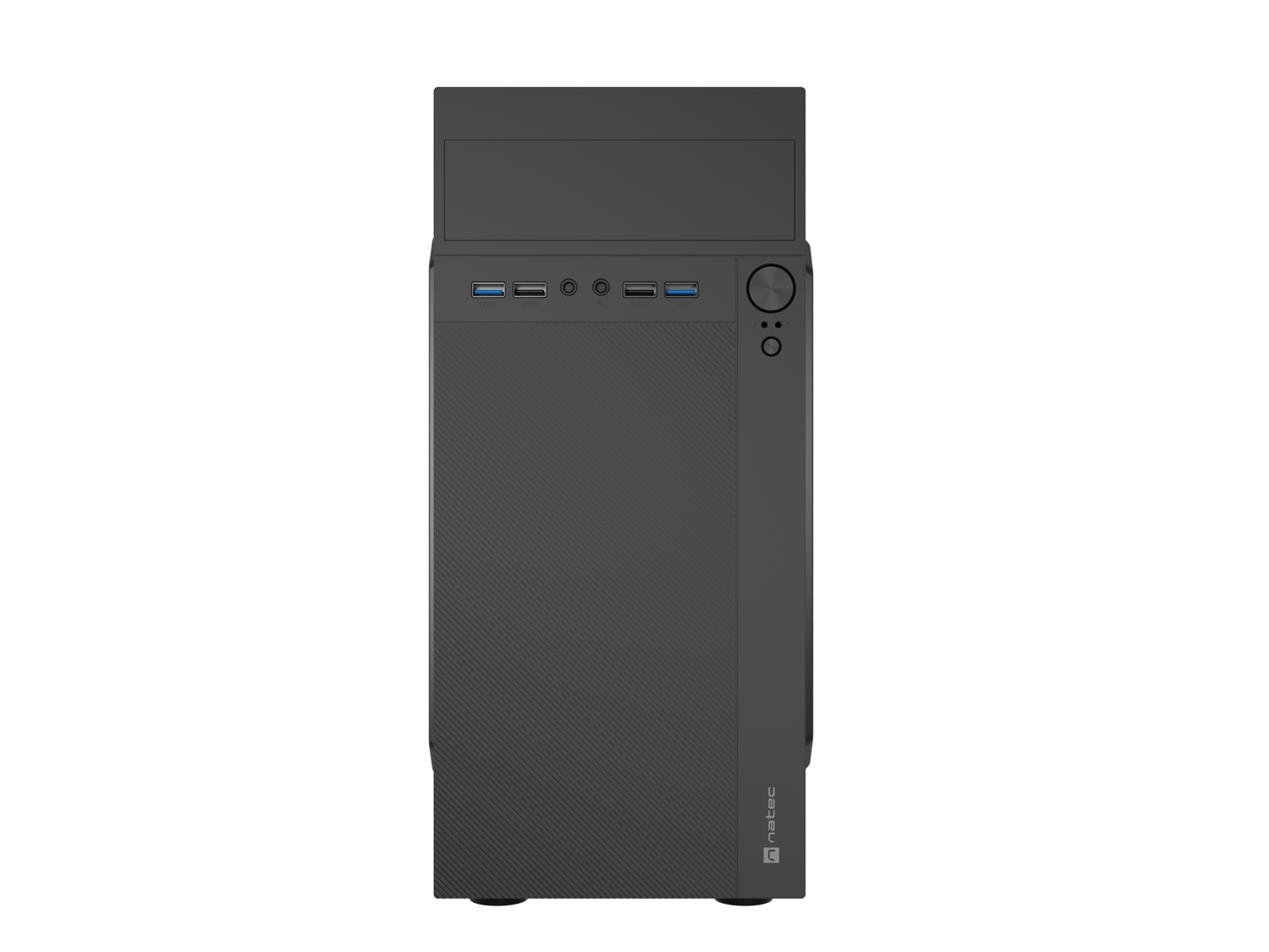 PC skriňa Natec HELIX/ Micro Tower/ Čierna 