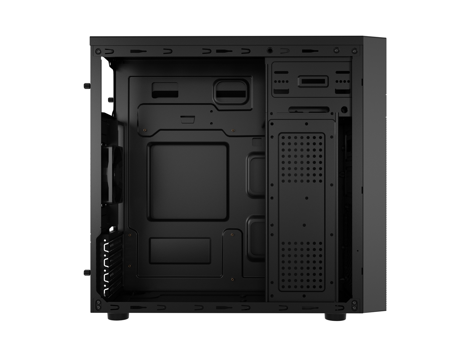 PC skriňa Natec HELIX/ Micro Tower/ Čierna 