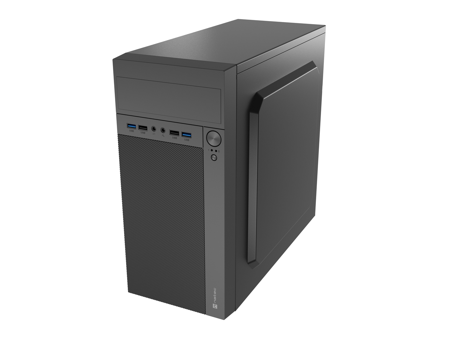 PC skriňa Natec HELIX/ Micro Tower/ Čierna 