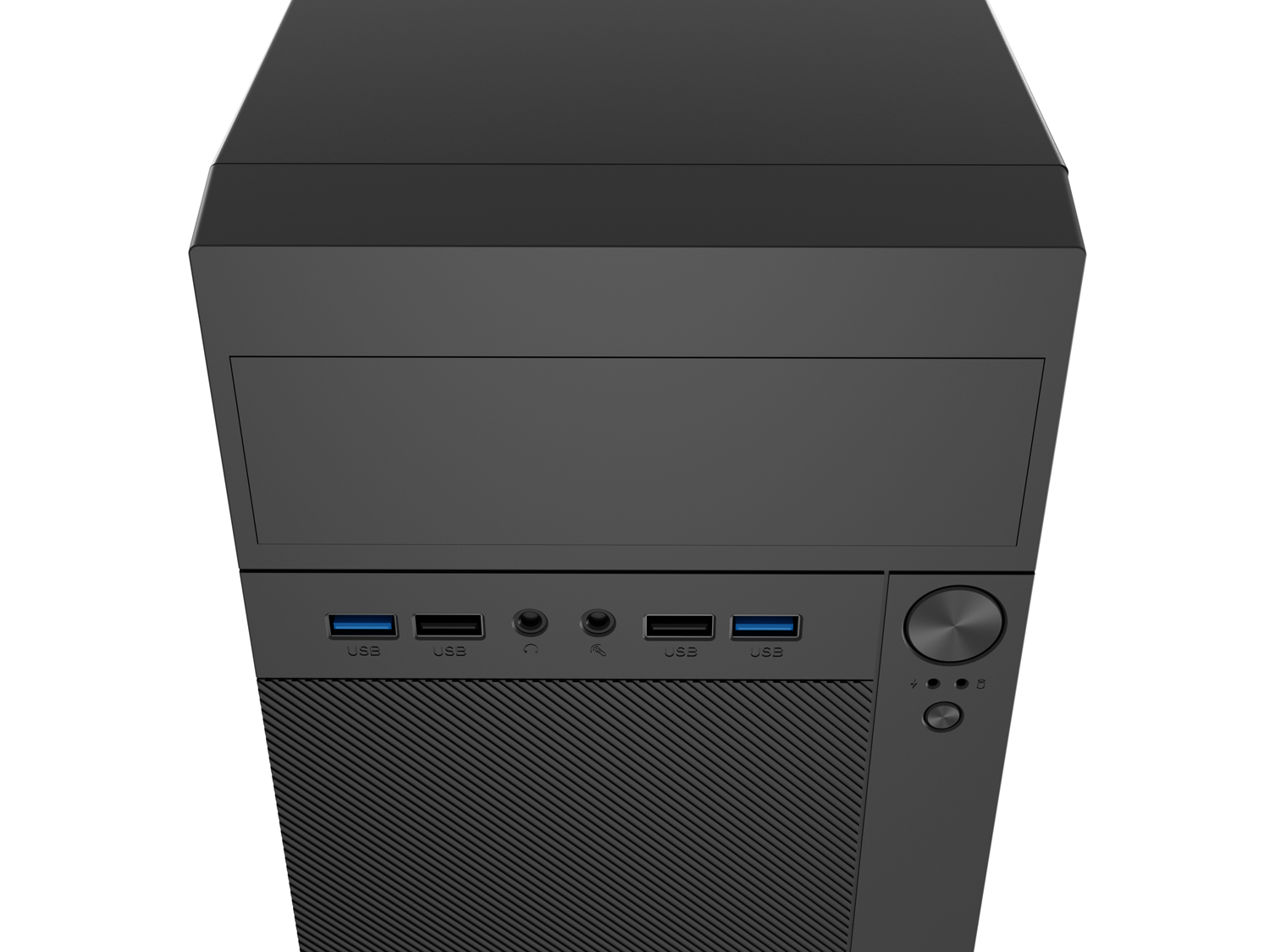 PC skriňa Natec HELIX/ Micro Tower/ Čierna 