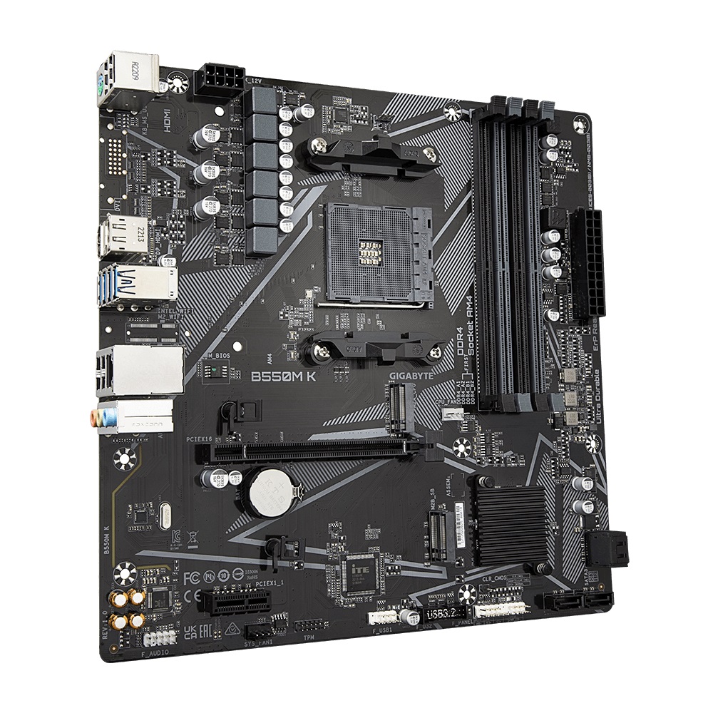 GIGABYTE B550 K/ AM4/ mATX 