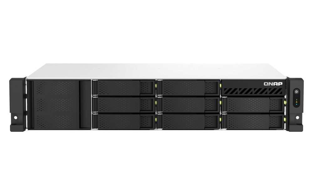 QNAP TS-864eU-8G (4core 2, 9GHz, 8GB RAM, 8x SATA, 2x 2, 5GbE, 1x PCIe, 1x HDMI, 4x USB, malá hĺbka)