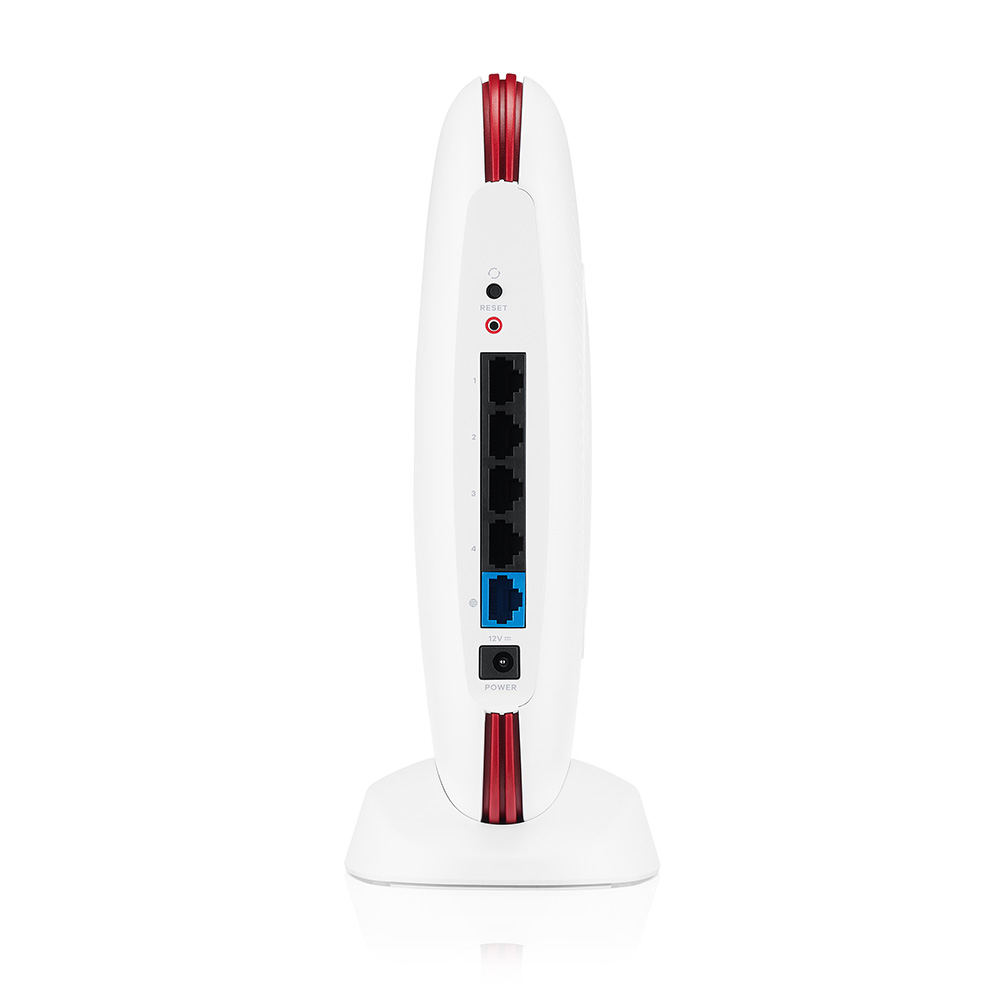 ZYXEL SCR50AXE CLOUD Router - 4*GbE LAN, 1*GbE WAN, Tri-Band WiFi 6E 