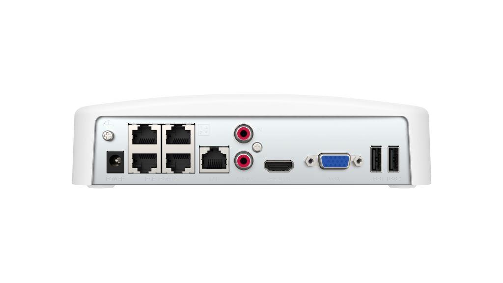 Tenda K4P-4CR - PoE kamerový set 4MPx, 4CH NVR + 4x IP kamera 4MPx, IP67, zvuk, web. rozhranie, CZ app 
