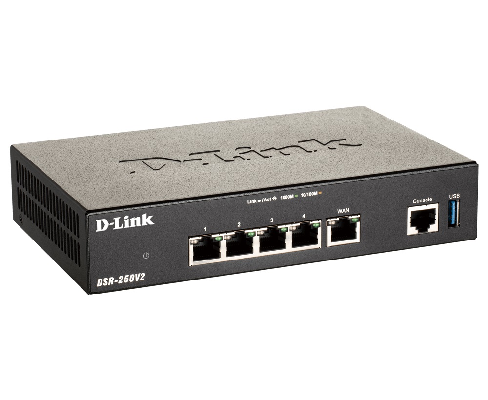 D-Link DSR-250V2/ E Unified Service Router 