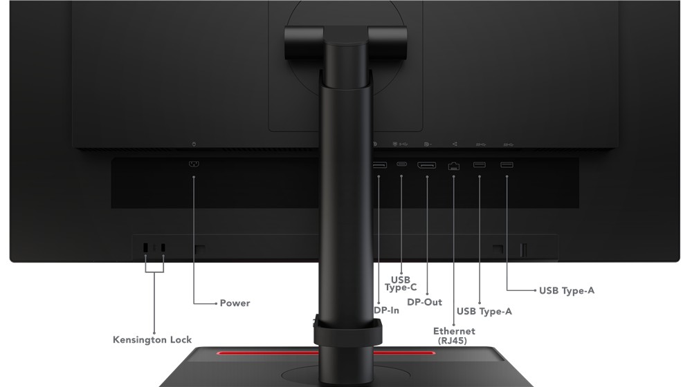 Lenovo ThinkVision/ T24m-20/ 23, 8"/ IPS/ FHD/ 60Hz/ 6ms/ Black/ 3R 